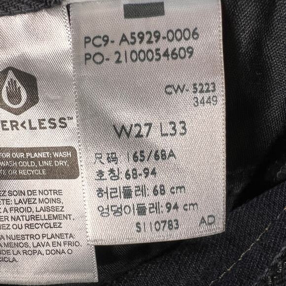 Levis Jeans Womens Size 27 Black '94 Baggy Wide Leg 100% Cotton Comfort - Picture 13 of 16